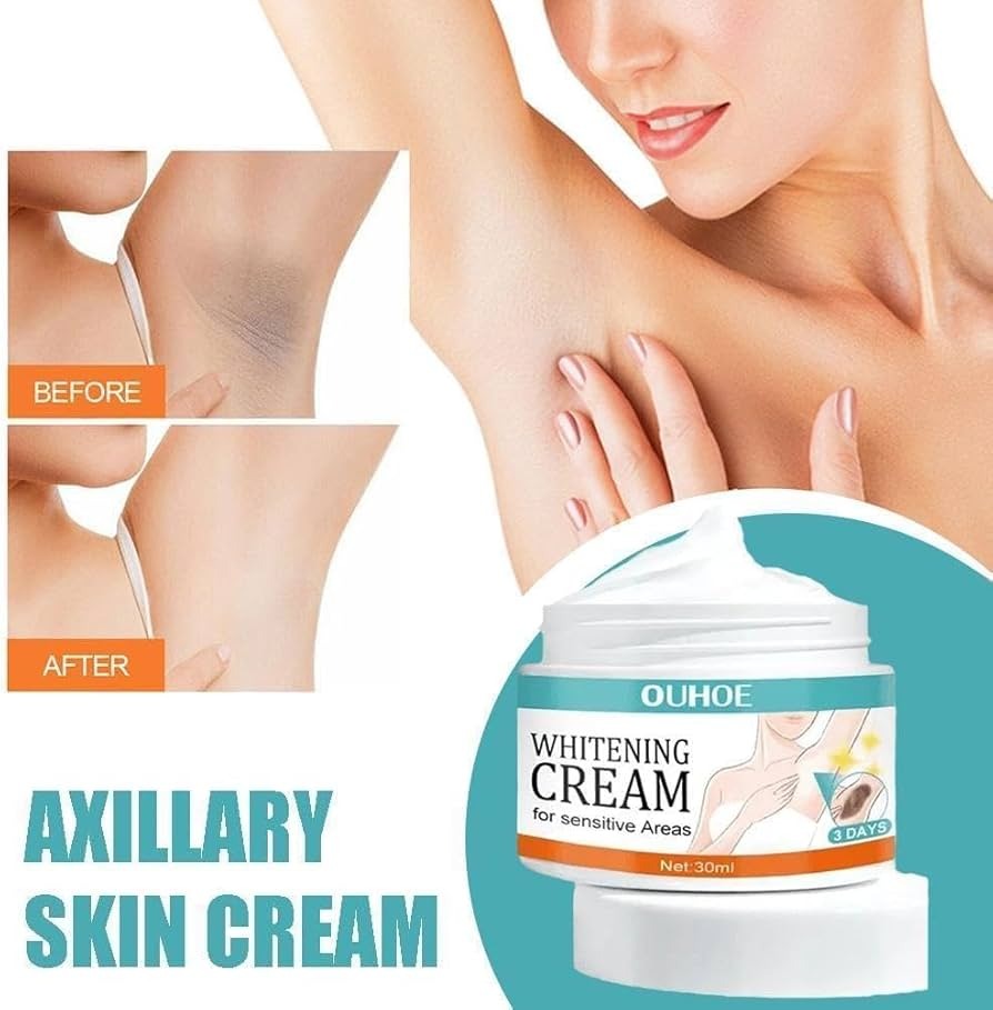 Whitening Cream for Private Parts, Underarms and Sensitive Area for Men and Women